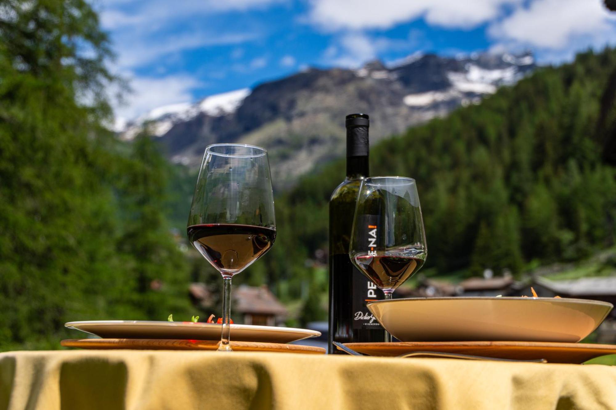 Albergo Monte Cervino Champoluc Esterno foto