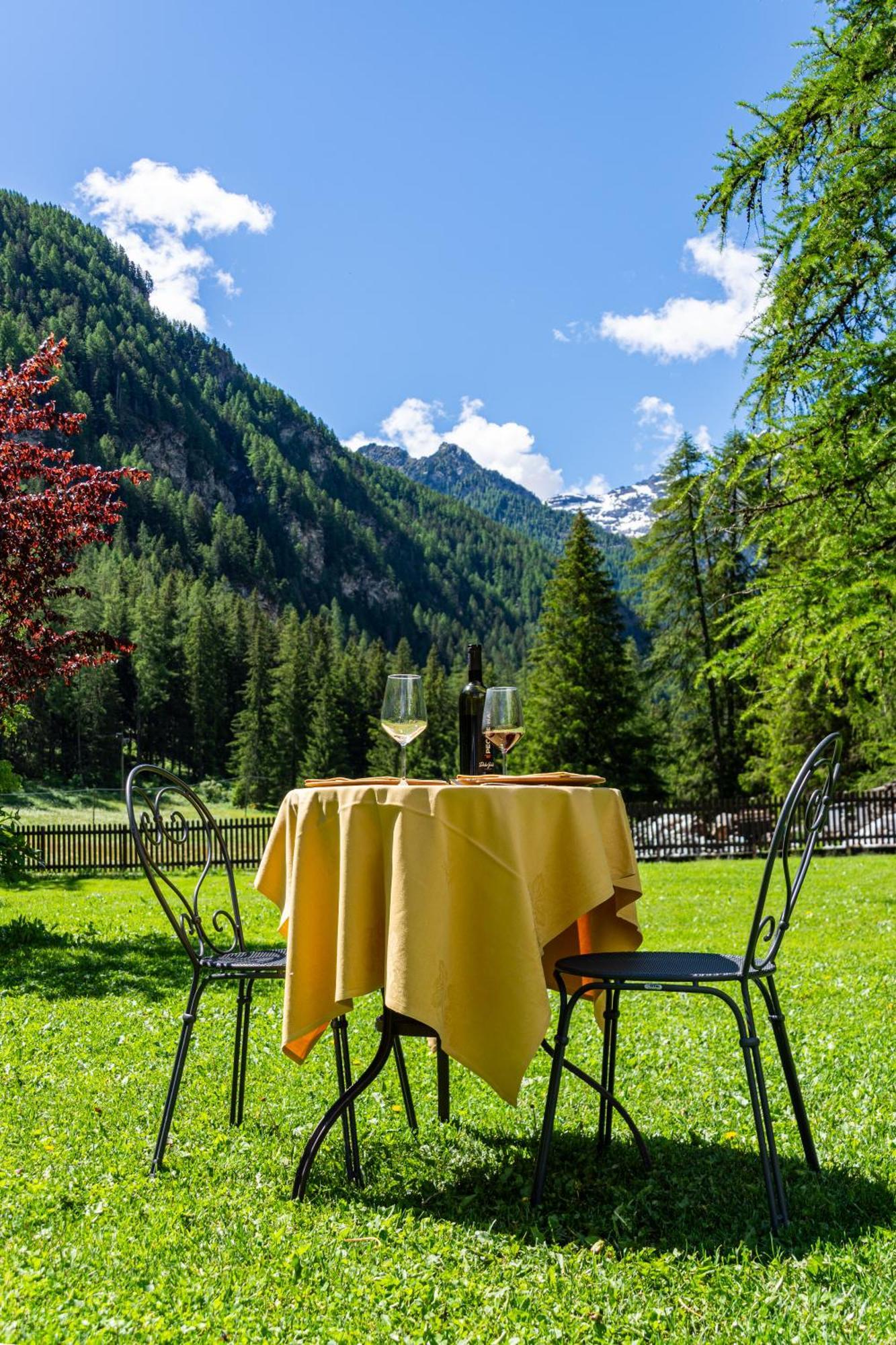Albergo Monte Cervino Champoluc Esterno foto
